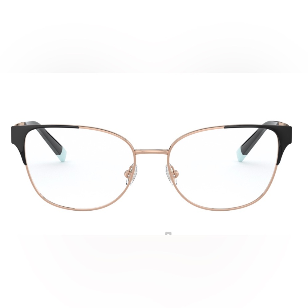 BNWT TIFFANY TF1135TF 1135 6007 BLACK & ROSE GOLD FULL RIM EYE FRAMES 140-53-16 - Picture 2 of 16